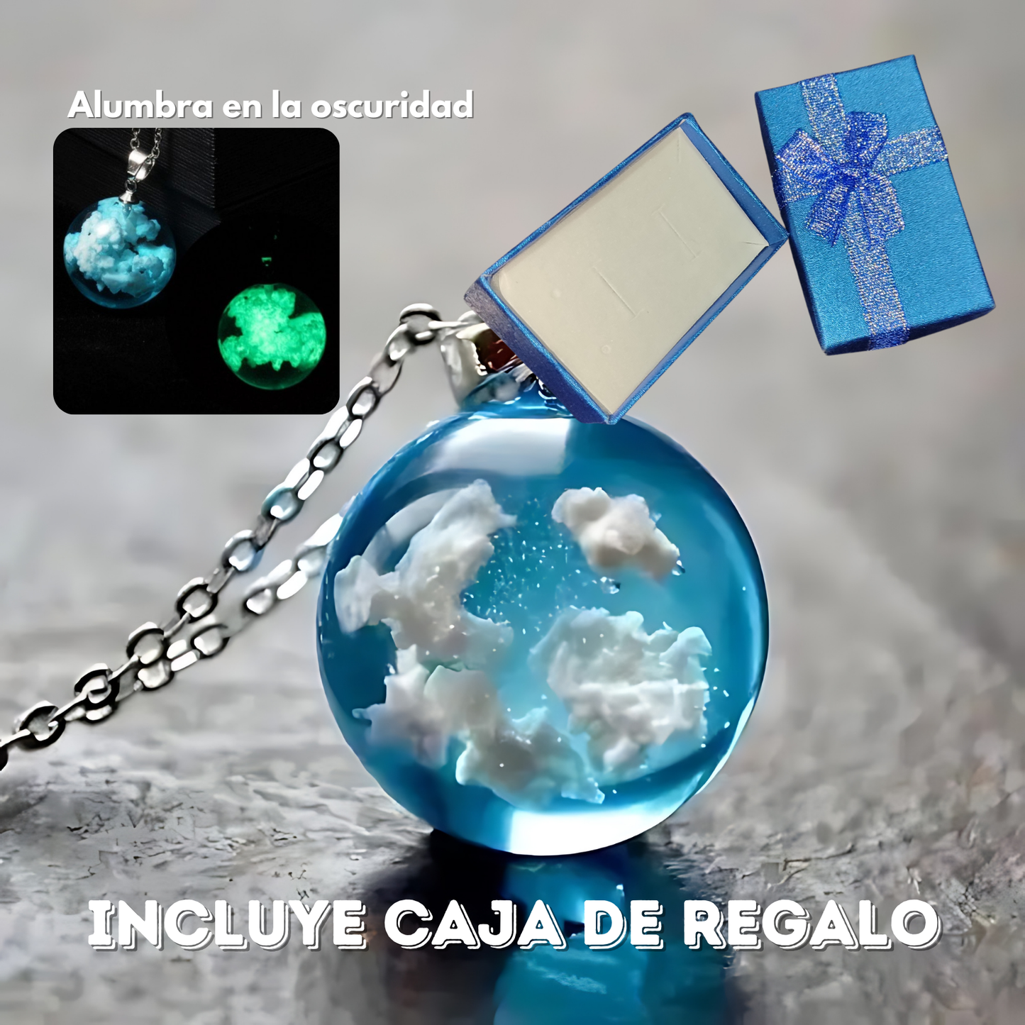 COLLAR TE CIELO + CAJA DE REGALO + ENVÍO GRATIS