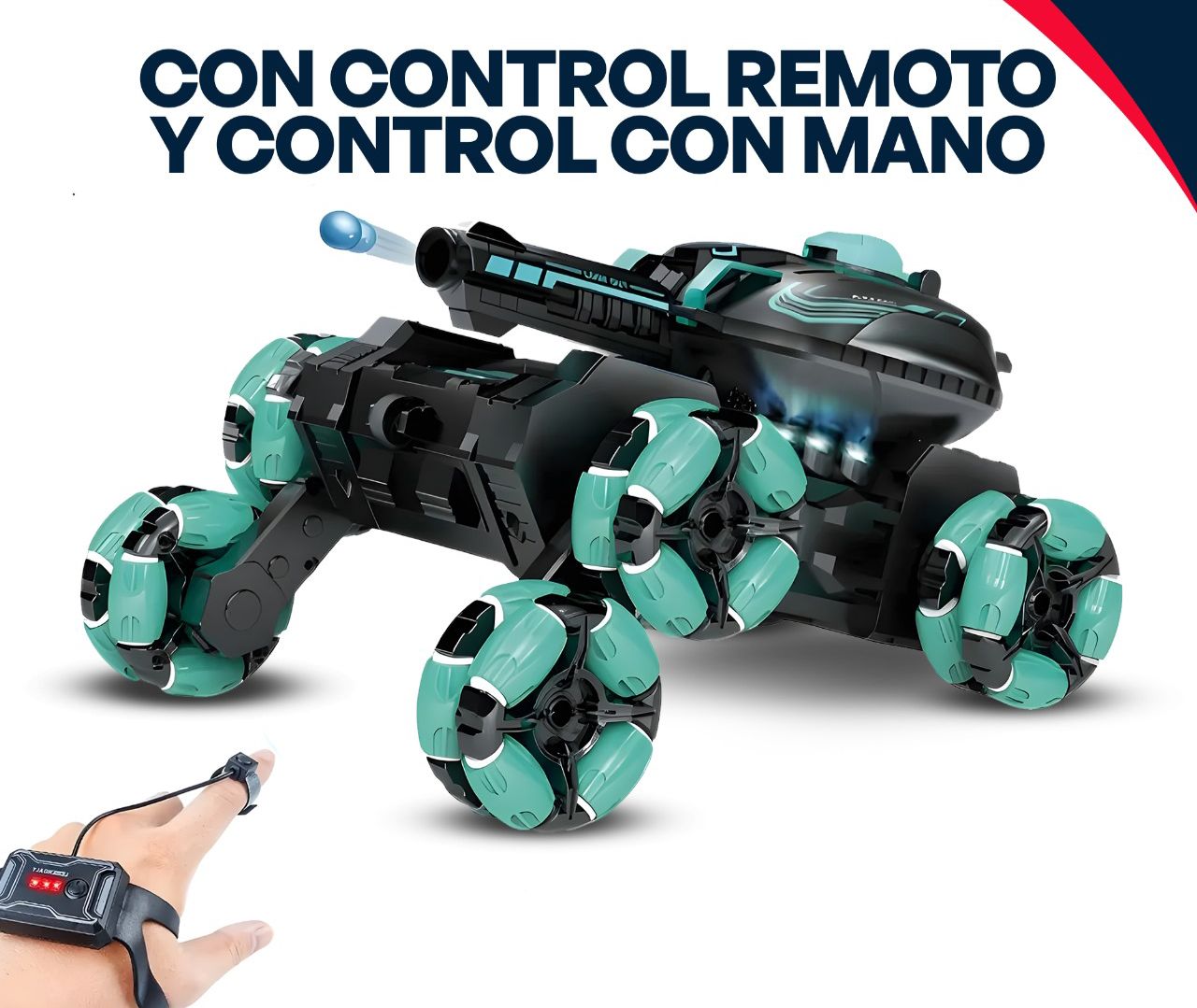 COCHE DOBLE CONTROL TODOTERRENO - TURBOREX 6X