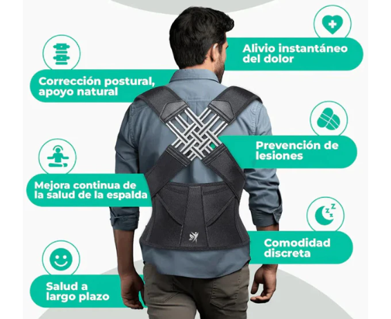 CORRECTOR DE POSTURA POSTURALIS™ + ENVÍO GRATIS