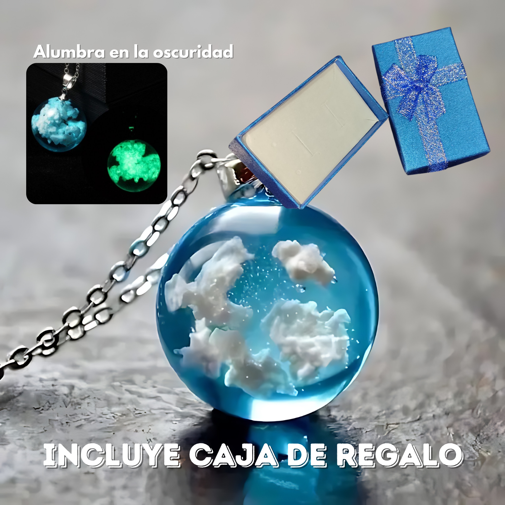 COLLAR TE CIELO + CAJA DE REGALO + ENVÍO GRATIS