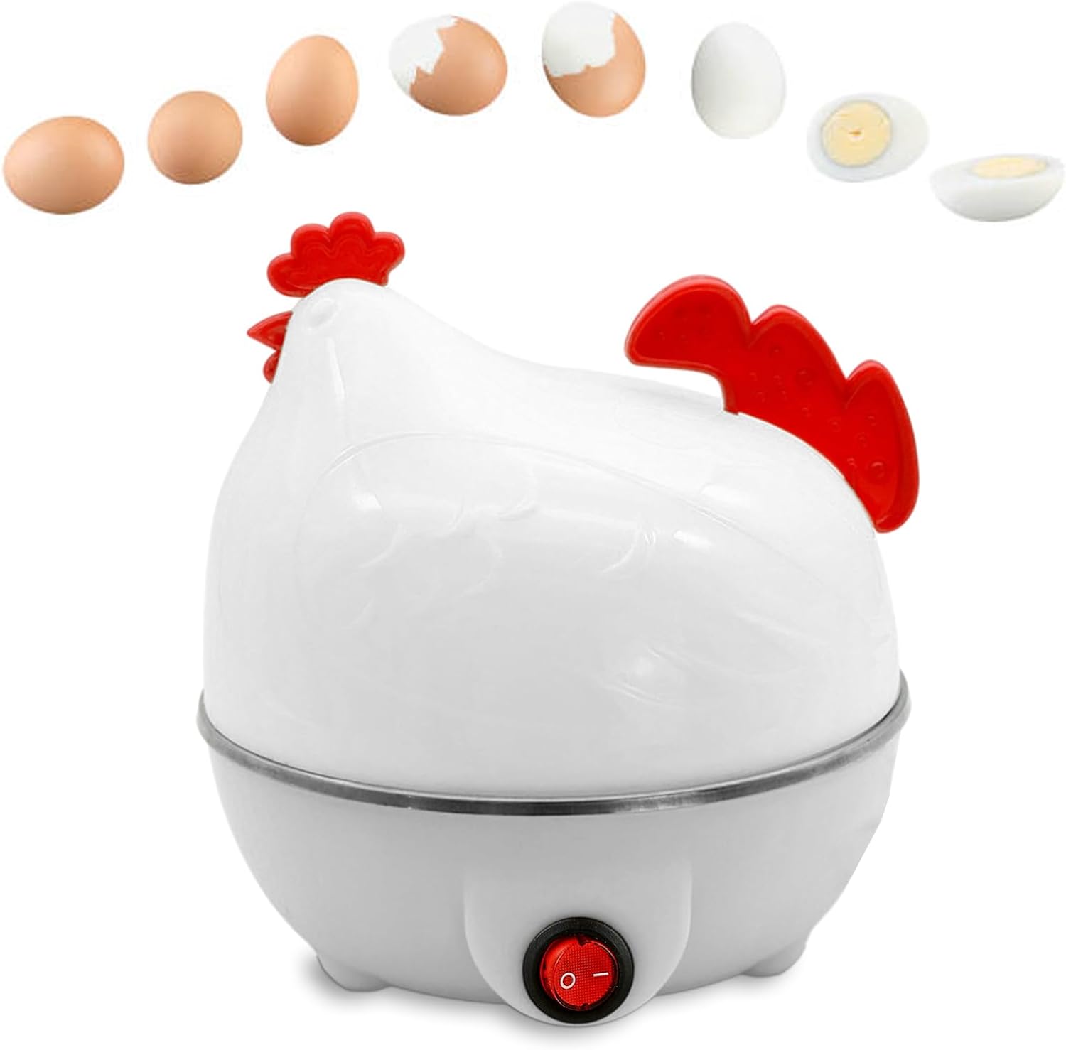 HERVIDOR DE HUEVOS - GALLINA ELÉCTRICA