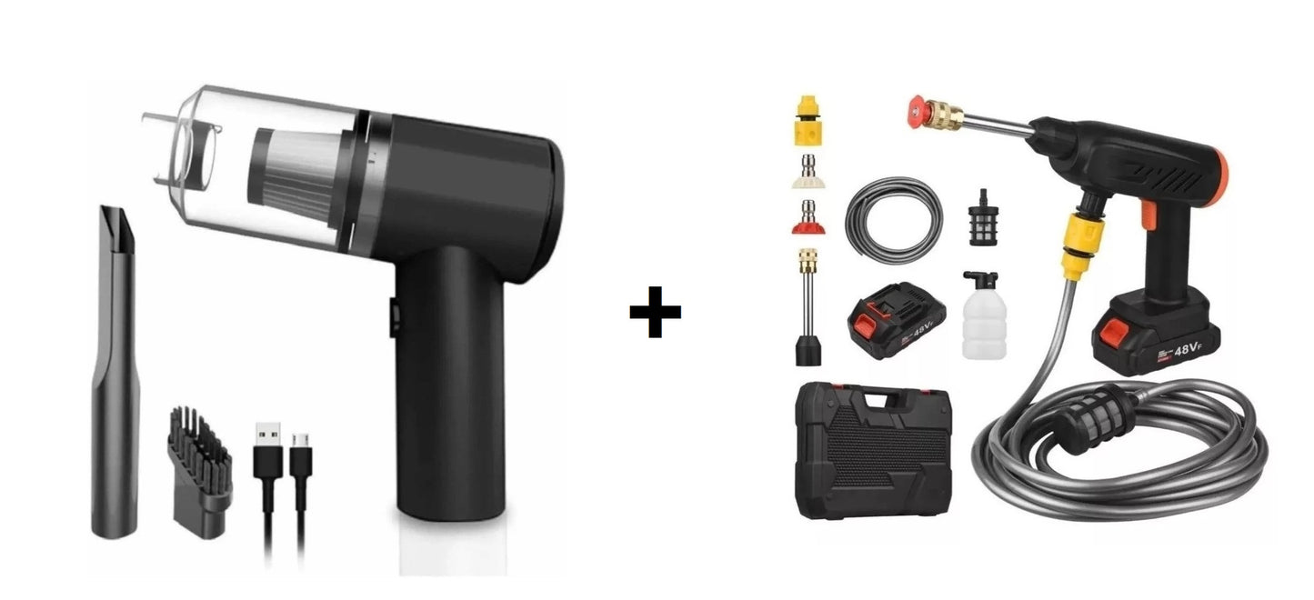 CLEANPRO KIT - COMBO HIDROLAVADORA + ASPIRADORA + ENVÍO GRATIS