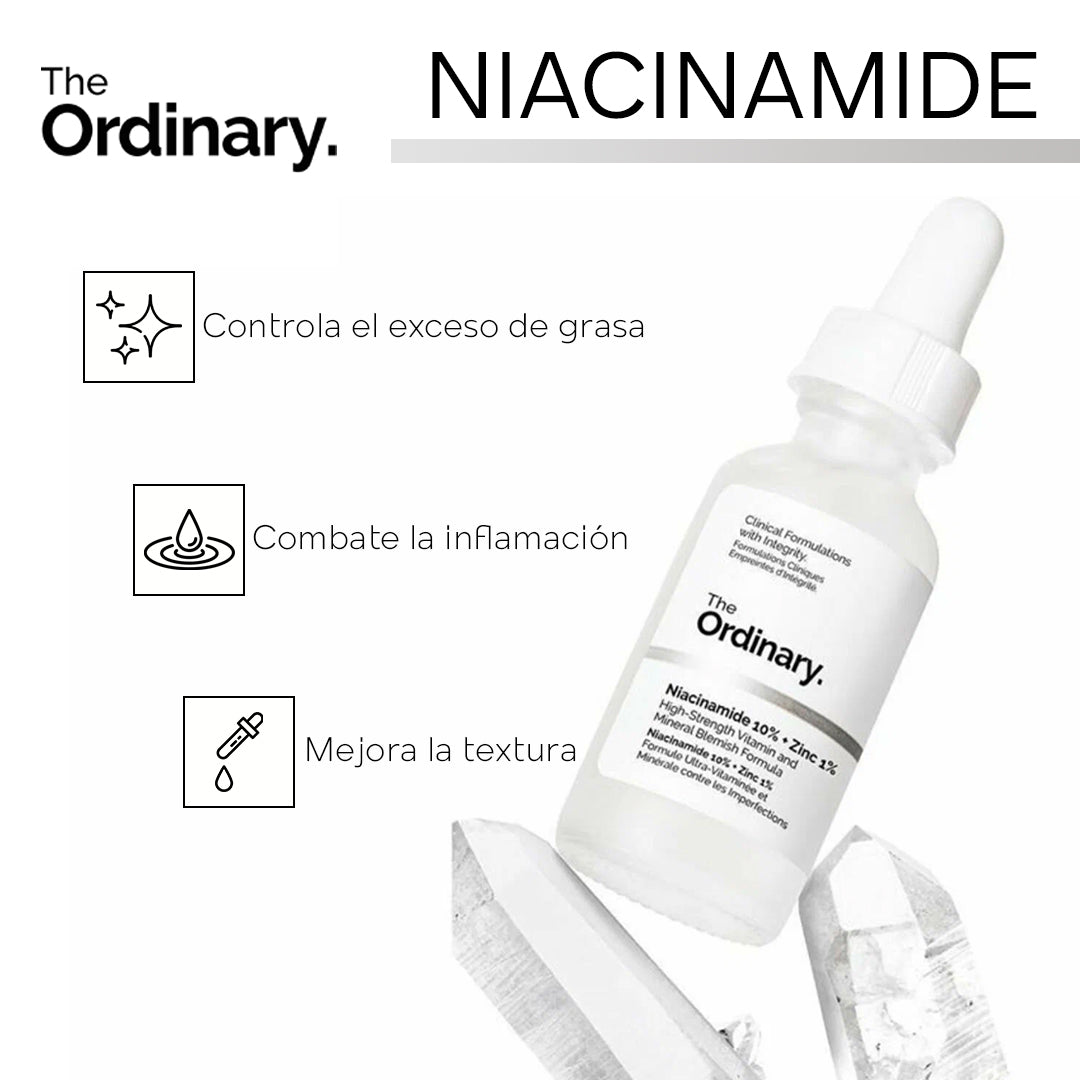 NIACINAMIDA 10% 30 ML - THE ORDINARY + PAGO CONTRAENTREGA